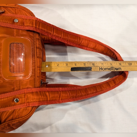 Lug Puddle Jumper Travel Commuter Overnight Weekend Gym Yoga Satchel Tote Bag - Picture 16 of 17